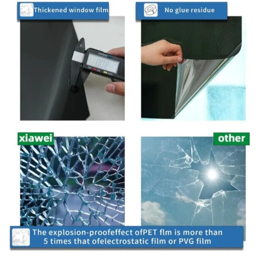 Lovada One Way Mirror‎ Window Film 23.6